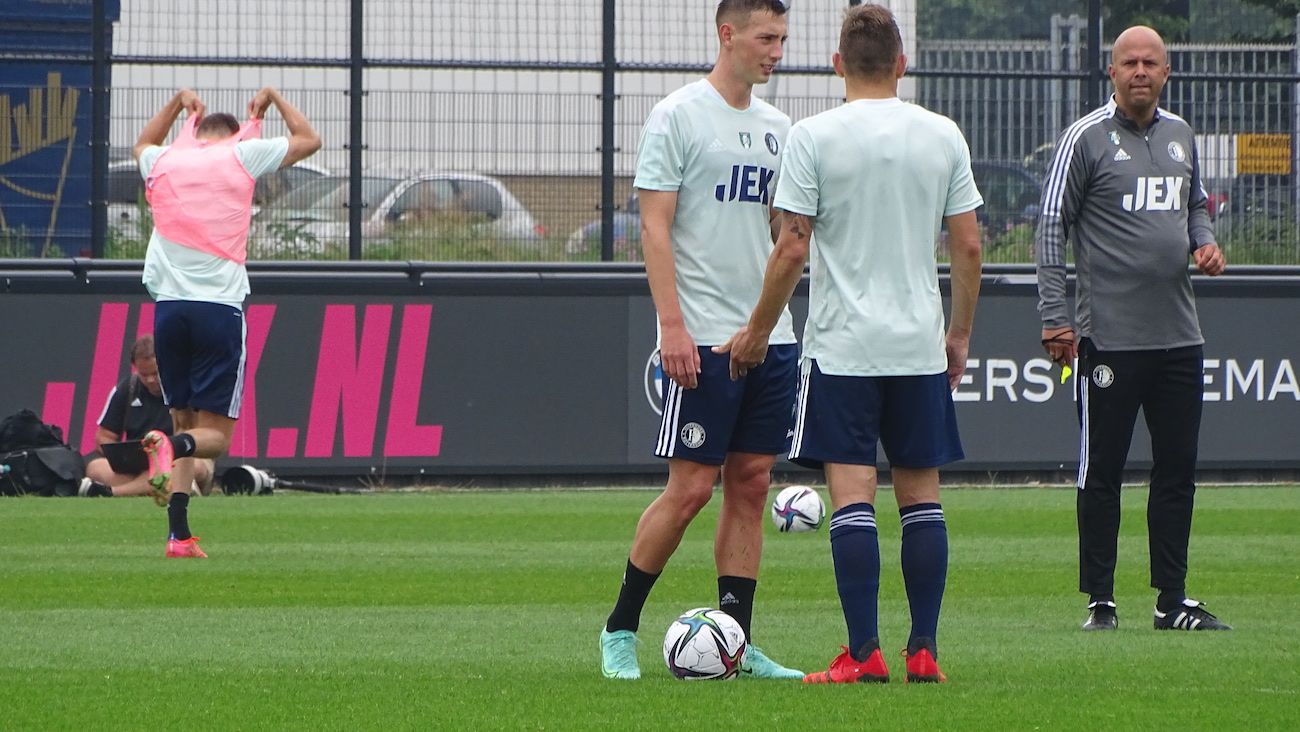 Fotoverslag eerste openbare training Feyenoord online