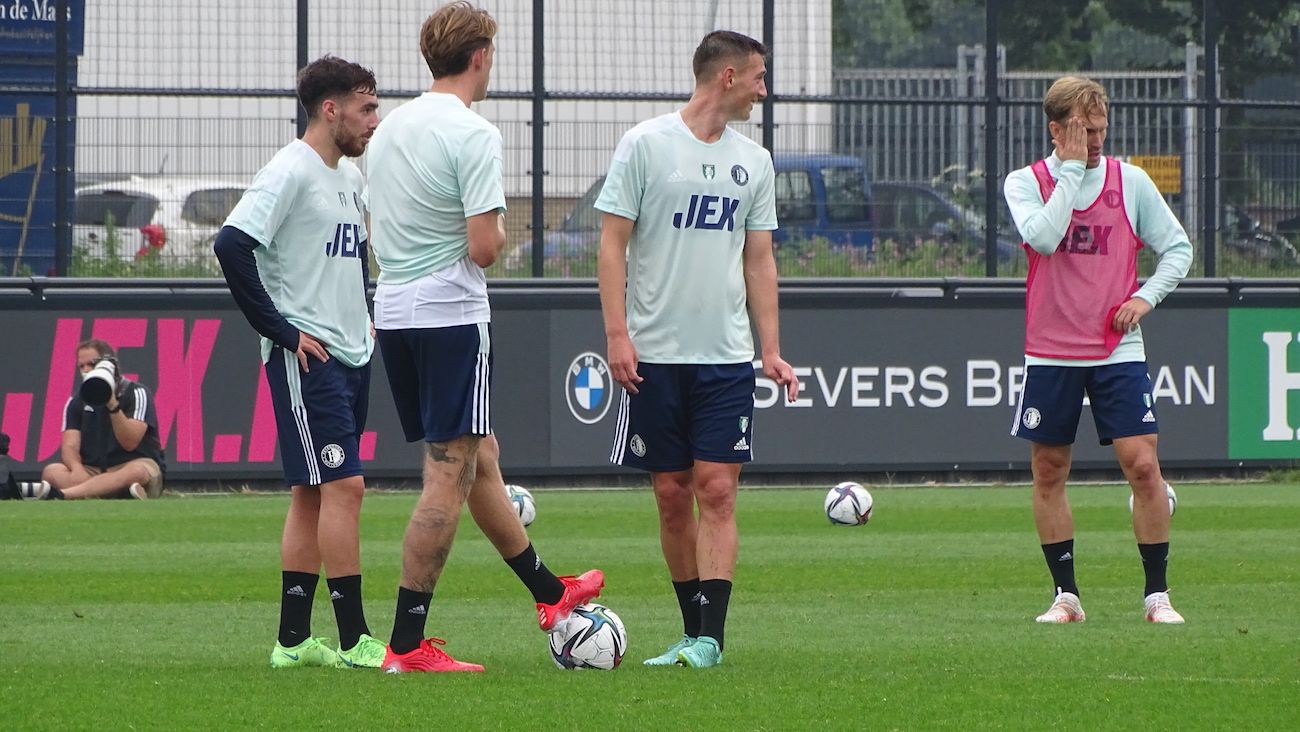 Fotoverslag eerste openbare training Feyenoord online