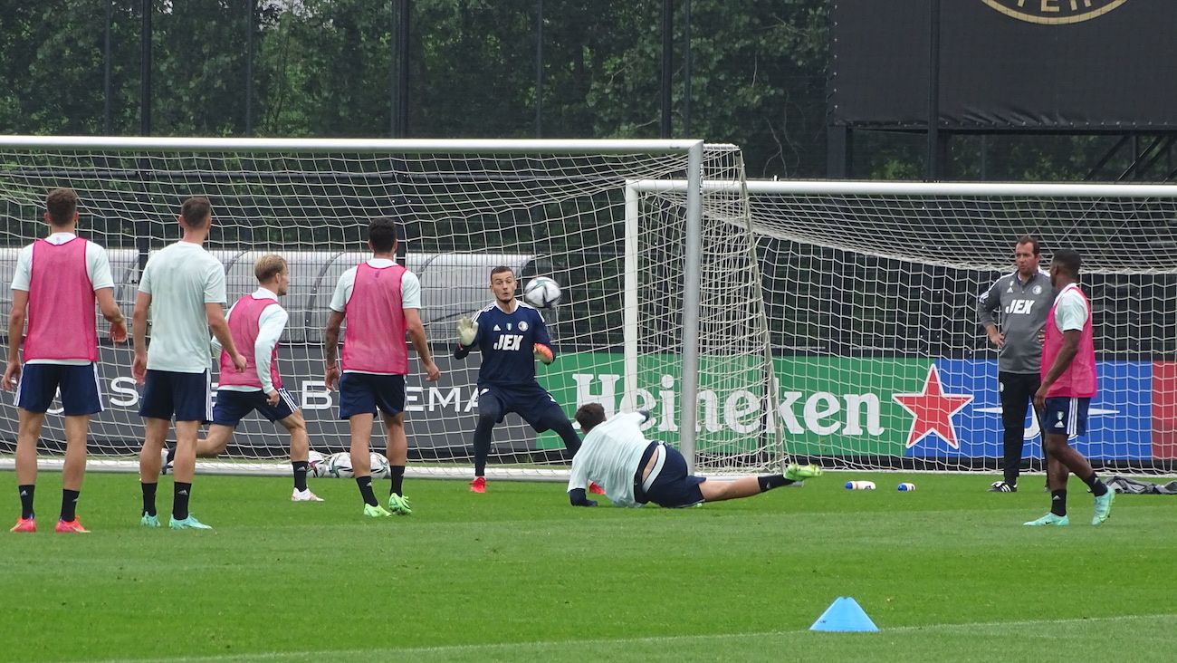 Fotoverslag eerste openbare training Feyenoord online
