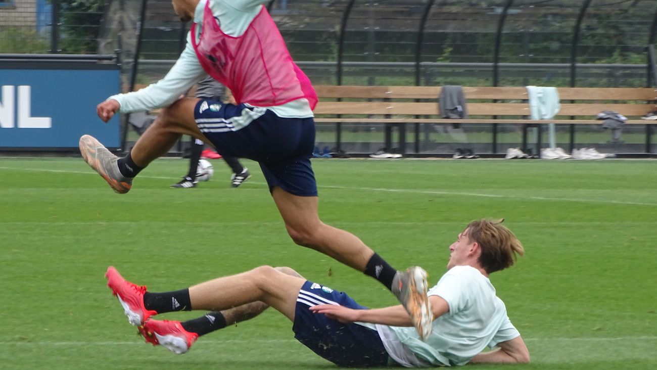 Fotoverslag eerste openbare training Feyenoord online