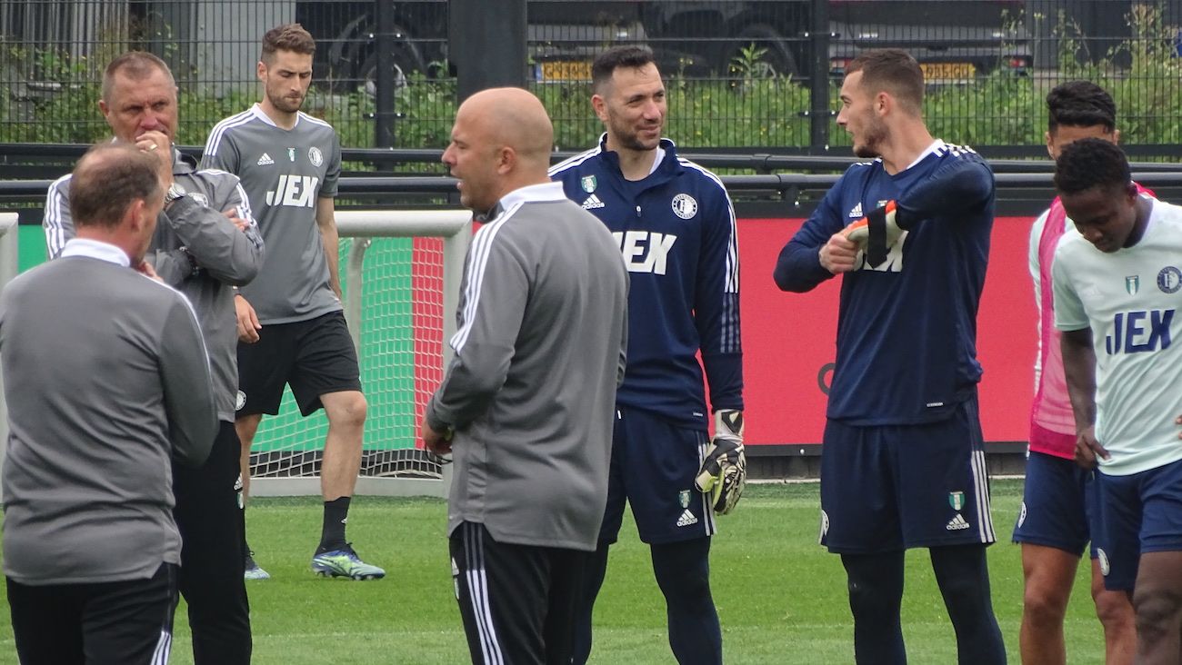 Fotoverslag eerste openbare training Feyenoord online