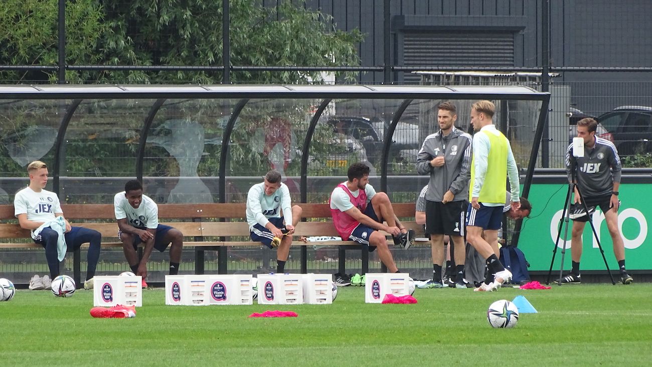 Fotoverslag eerste openbare training Feyenoord online