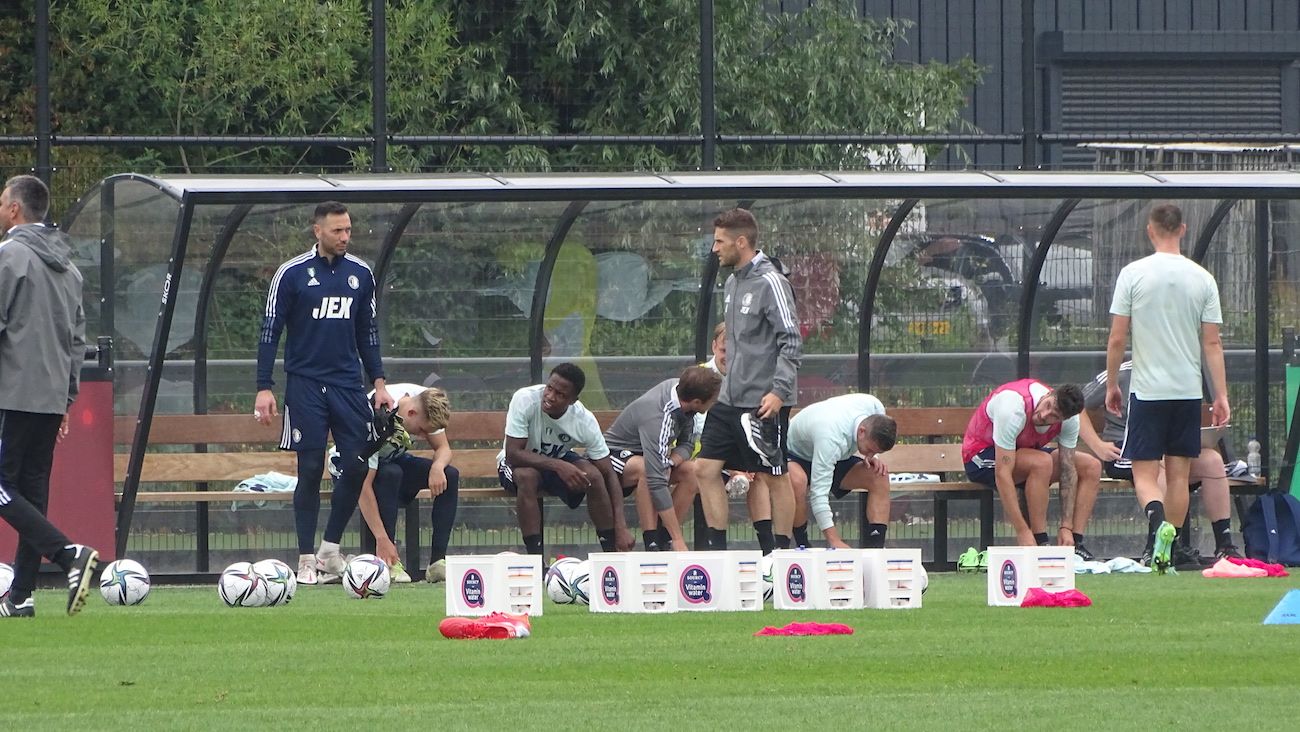 Fotoverslag eerste openbare training Feyenoord online