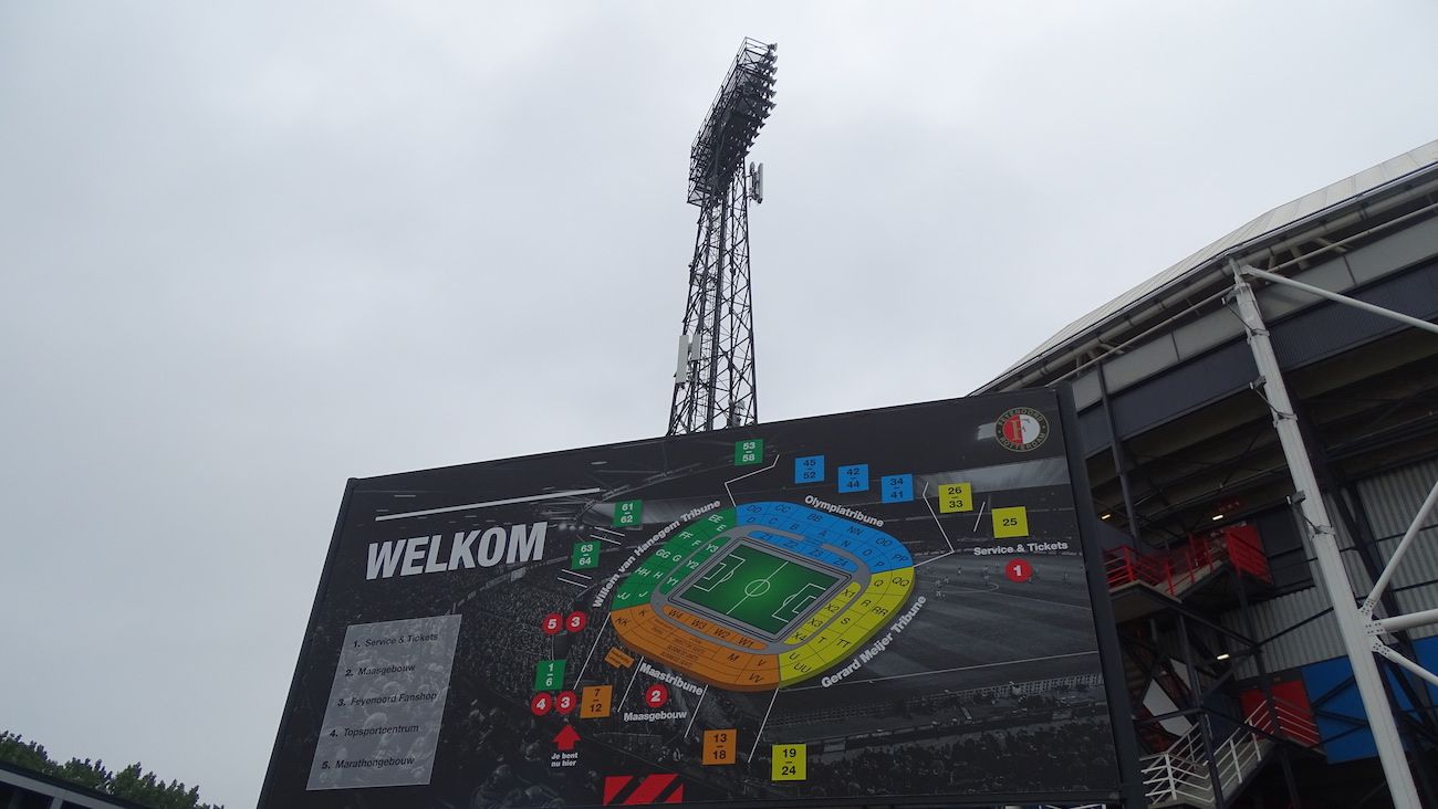 Fotoverslag eerste openbare training Feyenoord online