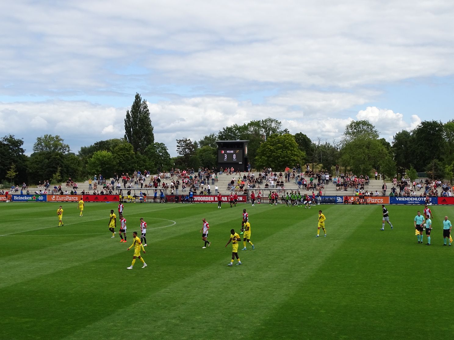 Fotoverslag oefenwedstrijd Feyenoord  - NAC Breda online