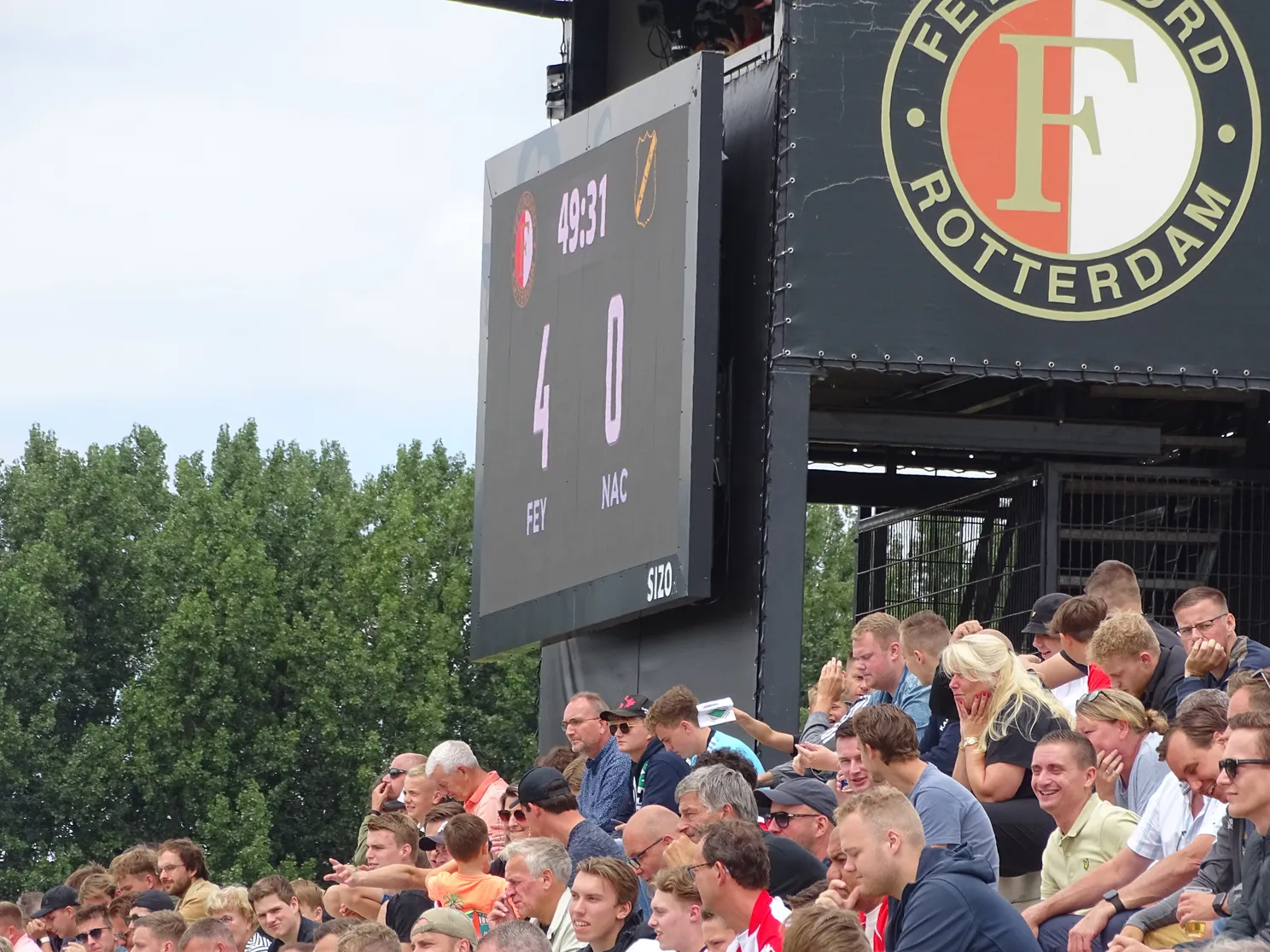 Fotoverslag oefenwedstrijd Feyenoord  - NAC Breda online
