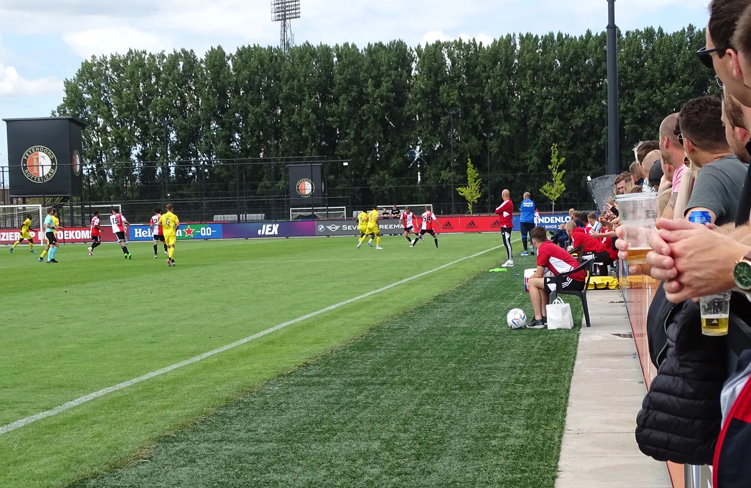 Fotoverslag oefenwedstrijd Feyenoord  - NAC Breda online