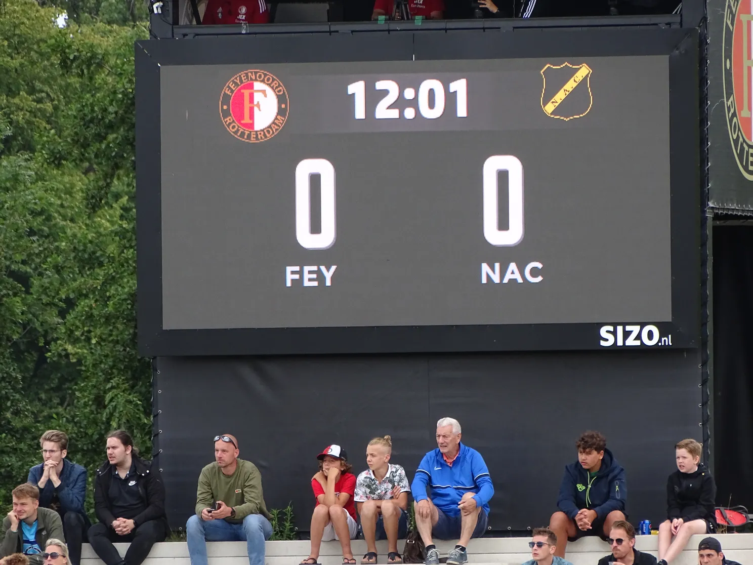 Fotoverslag oefenwedstrijd Feyenoord  - NAC Breda online