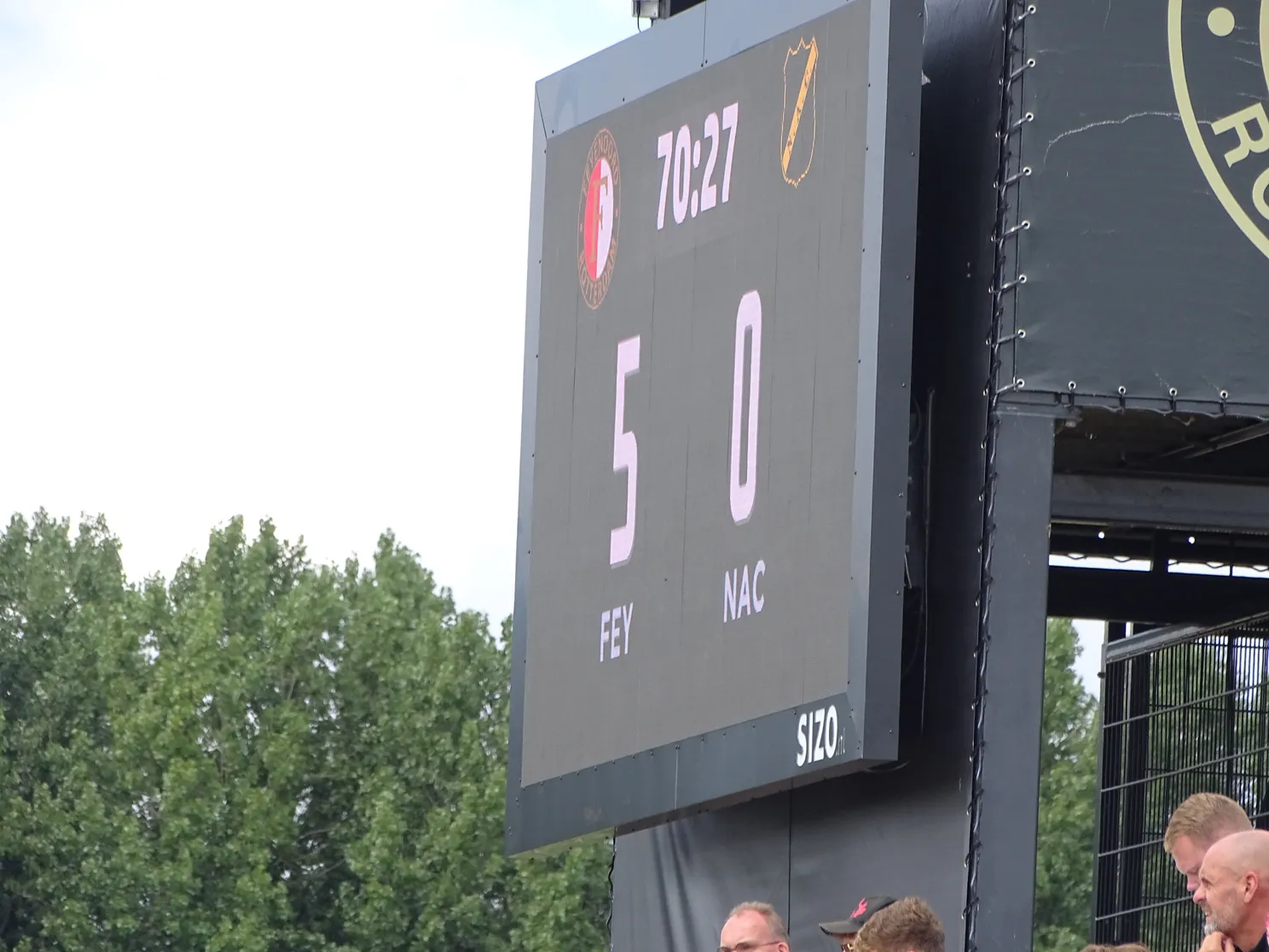 Fotoverslag oefenwedstrijd Feyenoord  - NAC Breda online