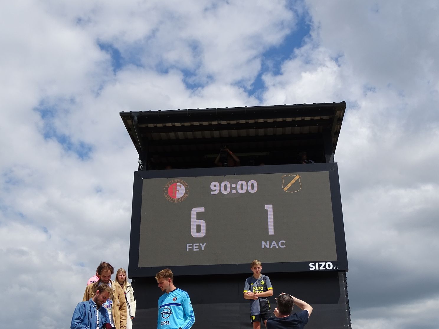 Fotoverslag oefenwedstrijd Feyenoord  - NAC Breda online