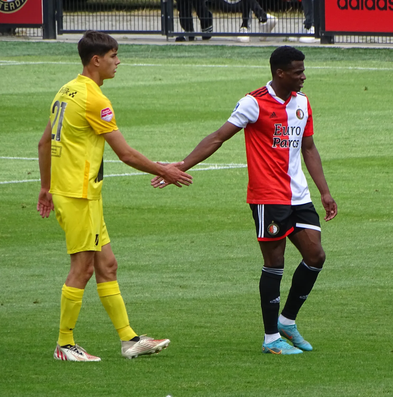 Fotoverslag oefenwedstrijd Feyenoord  - NAC Breda online