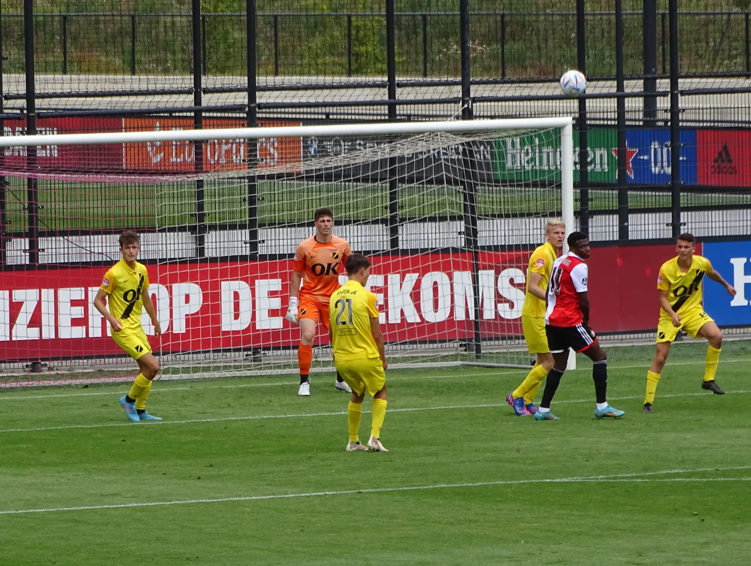 Fotoverslag oefenwedstrijd Feyenoord  - NAC Breda online
