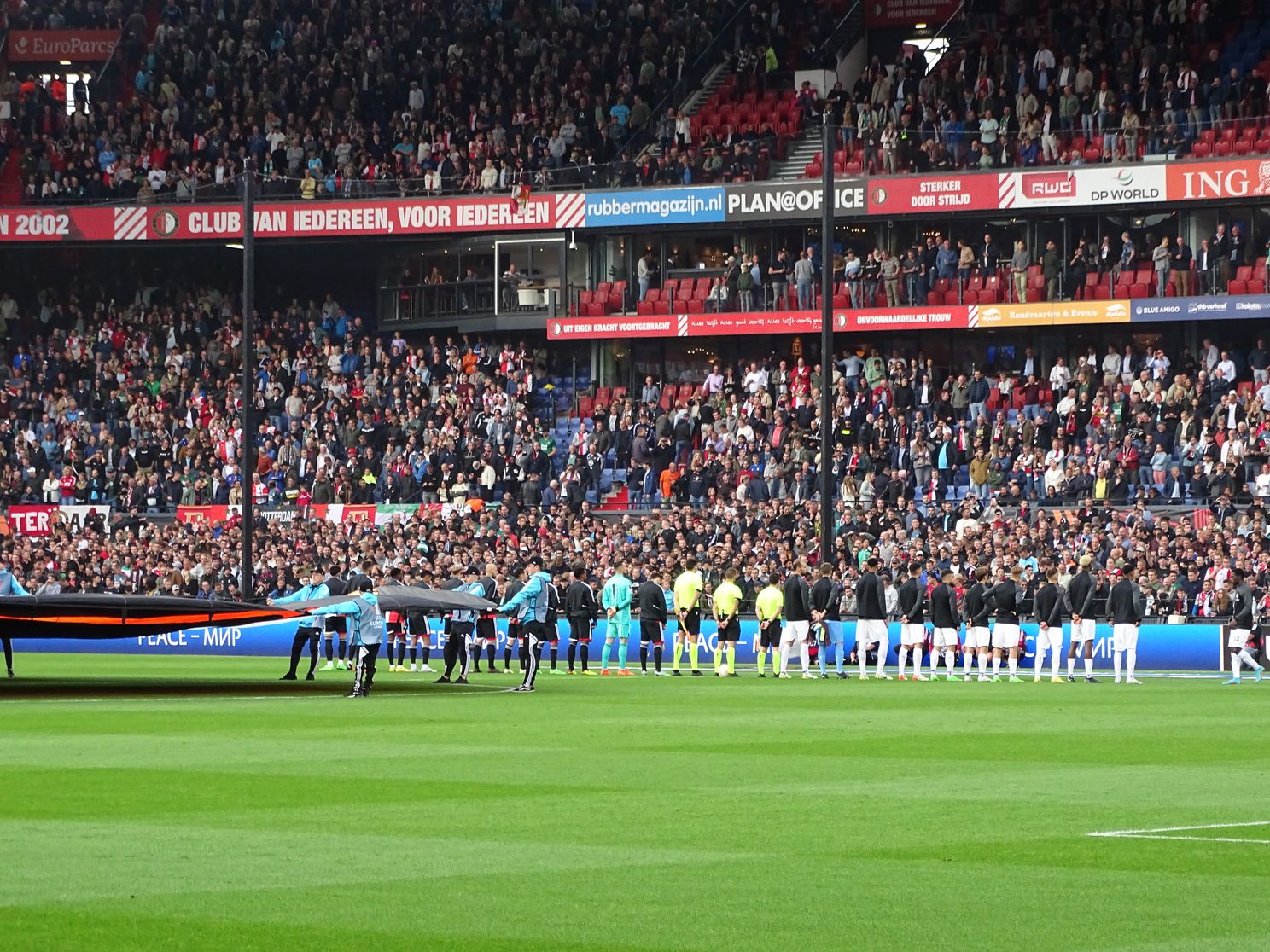 Fotoverslag galavoorstelling tegen Sturm Graz