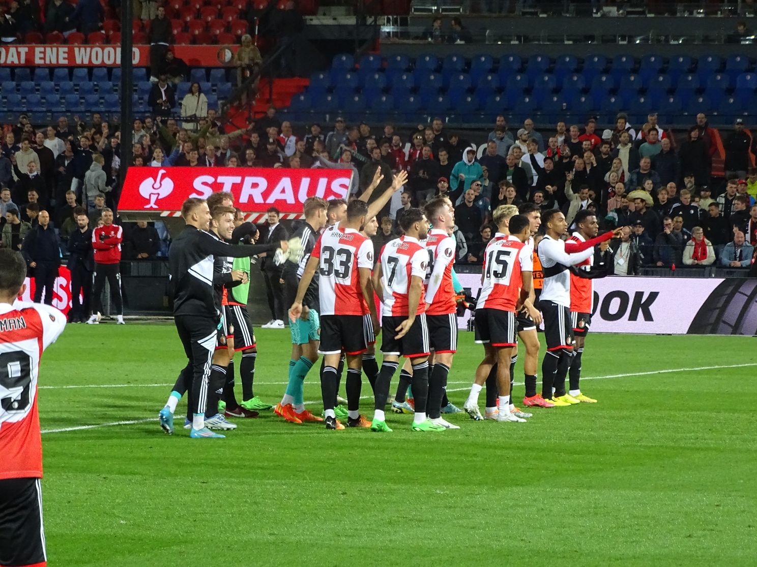 Fotoverslag galavoorstelling tegen Sturm Graz