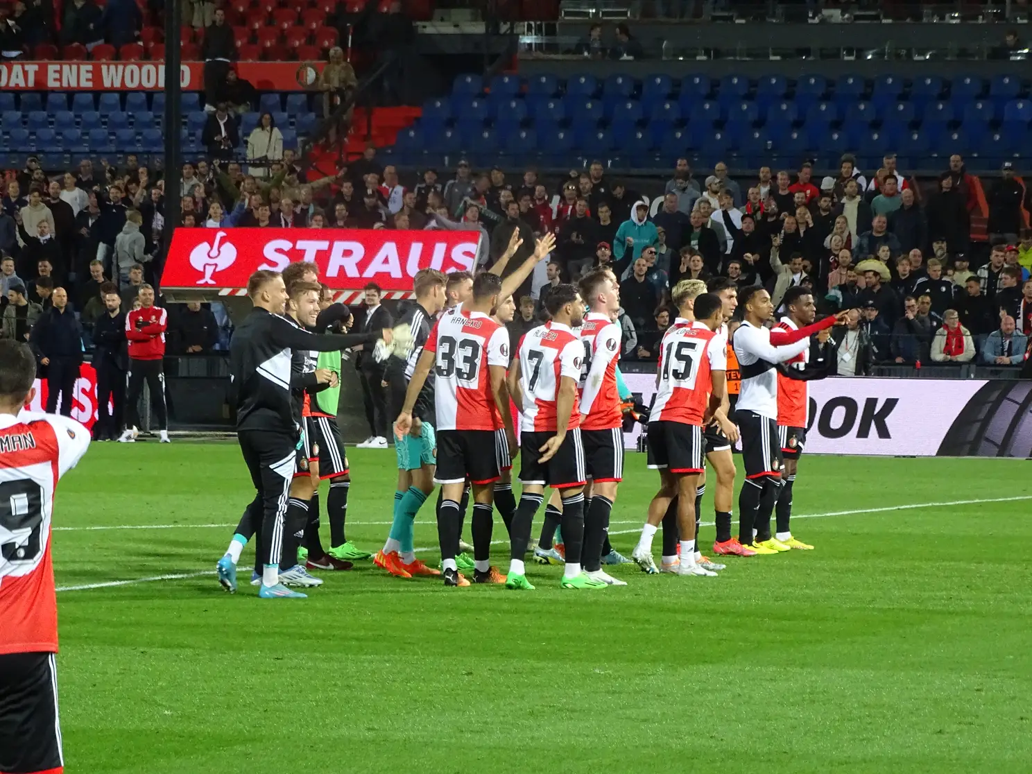 Fotoverslag galavoorstelling tegen Sturm Graz