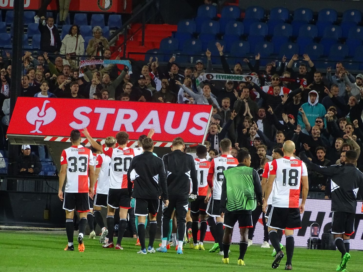 Fotoverslag galavoorstelling tegen Sturm Graz