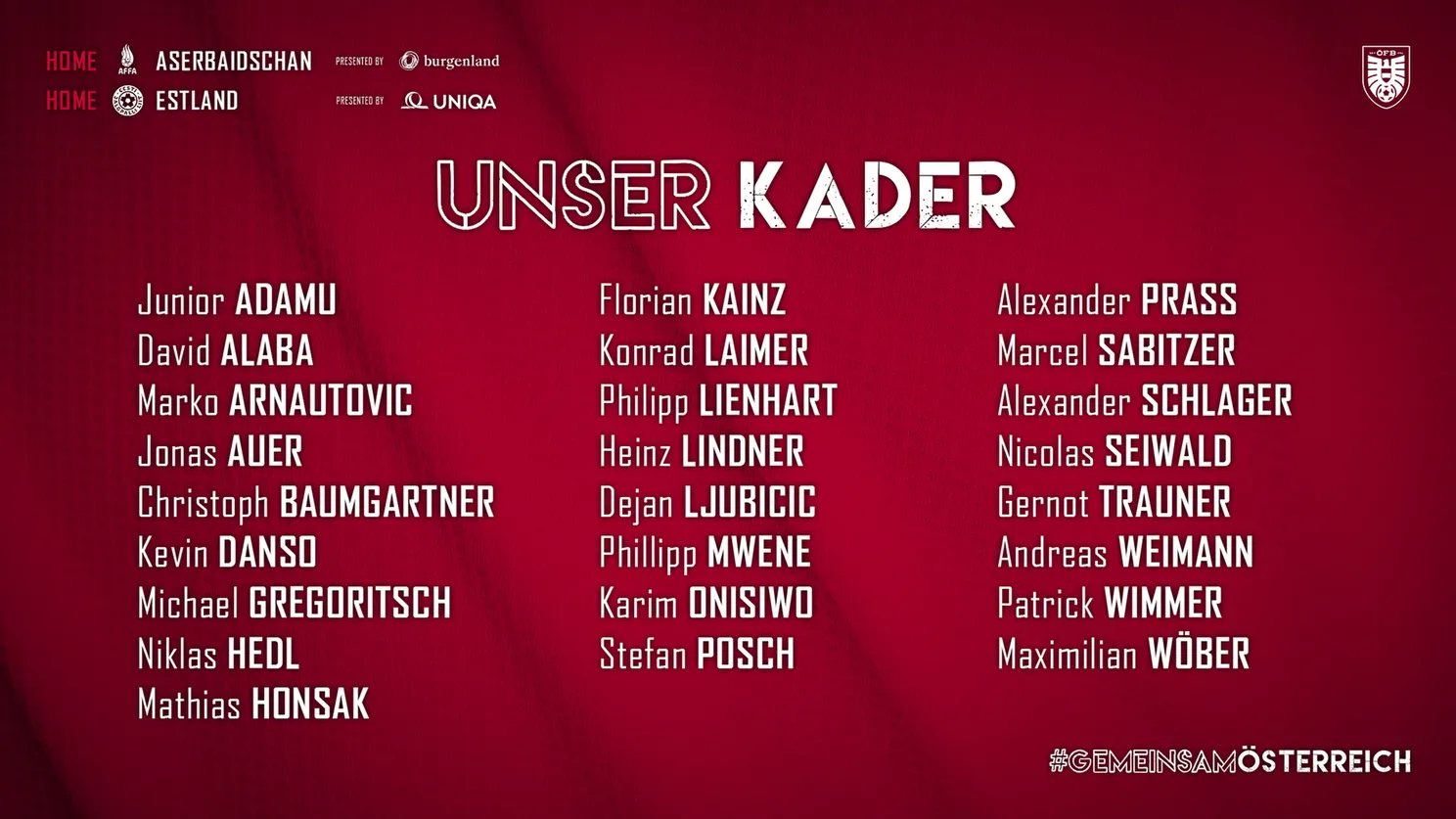 Bondscoach Rangnick selecteert Trauner voor Oostenrijk