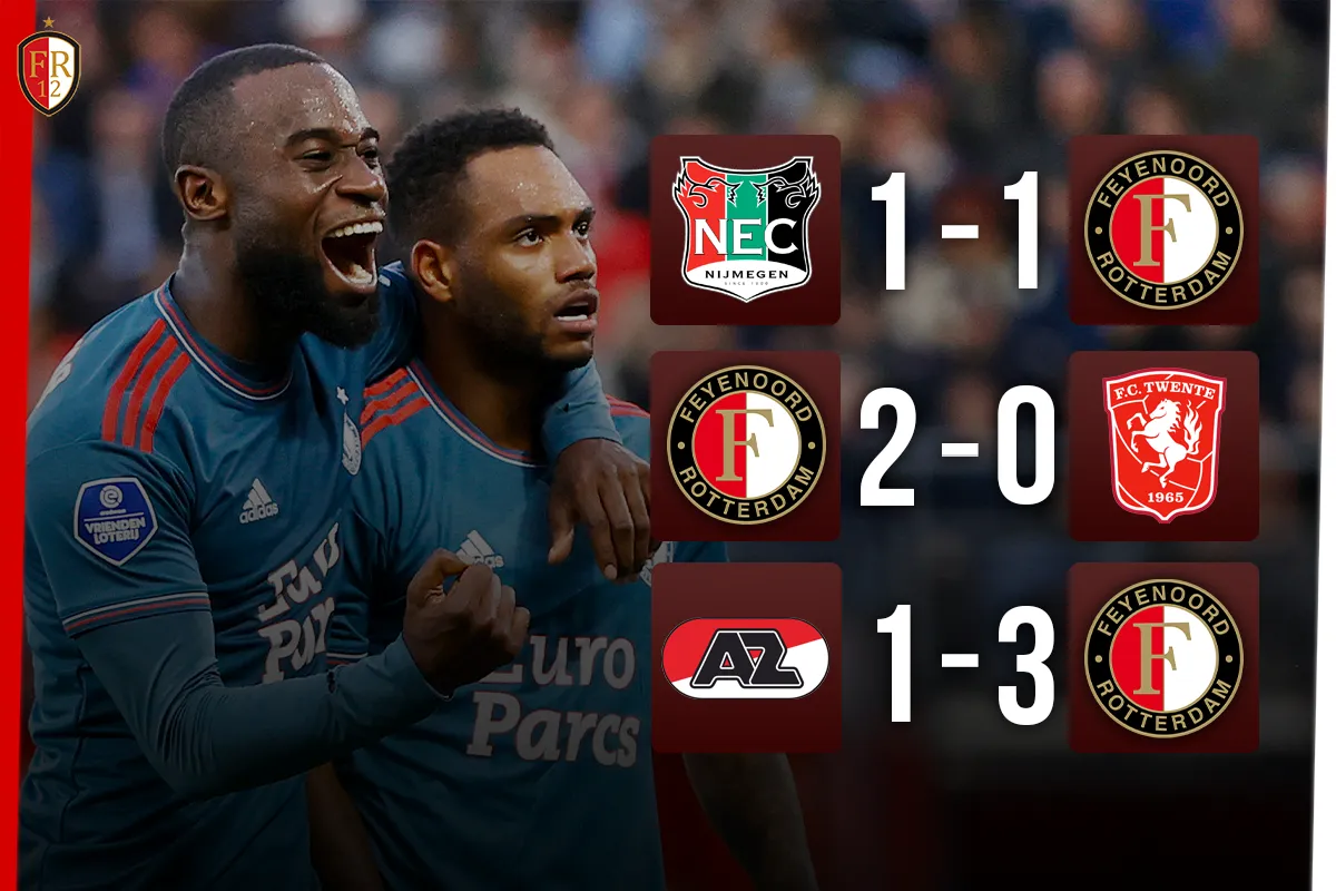 De weg naar 14 mei | Feyenoord kroont zich tot Herbstmeister