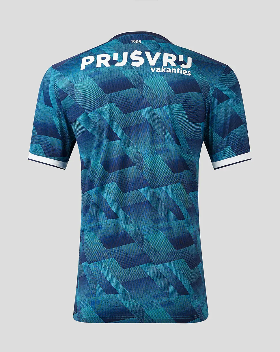 Feyenoord presenteert nieuwe uittenue met blauwe broek