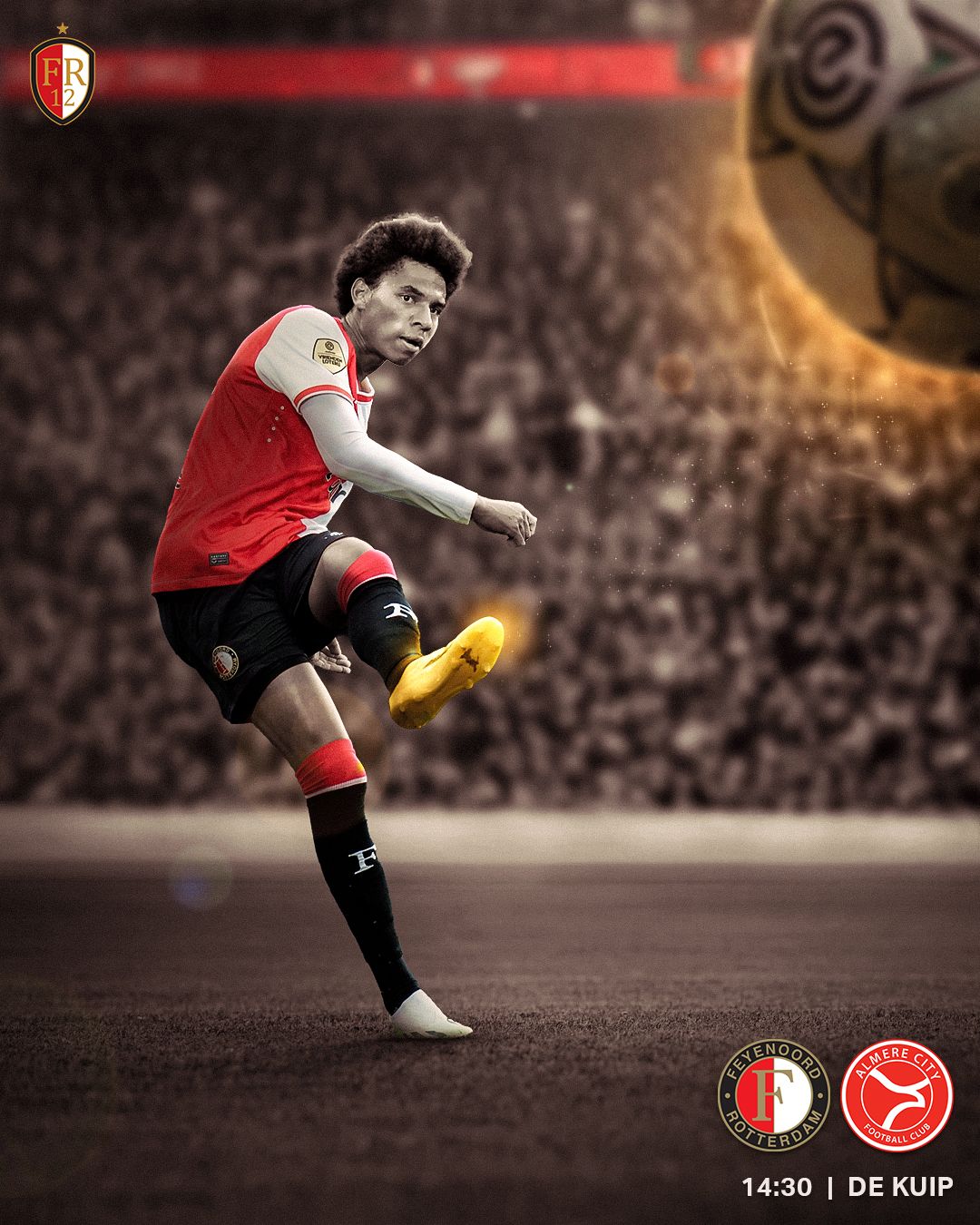 MATCHDAY! Feyenoord ontvangt promovendus Almere City FC in De Kuip
