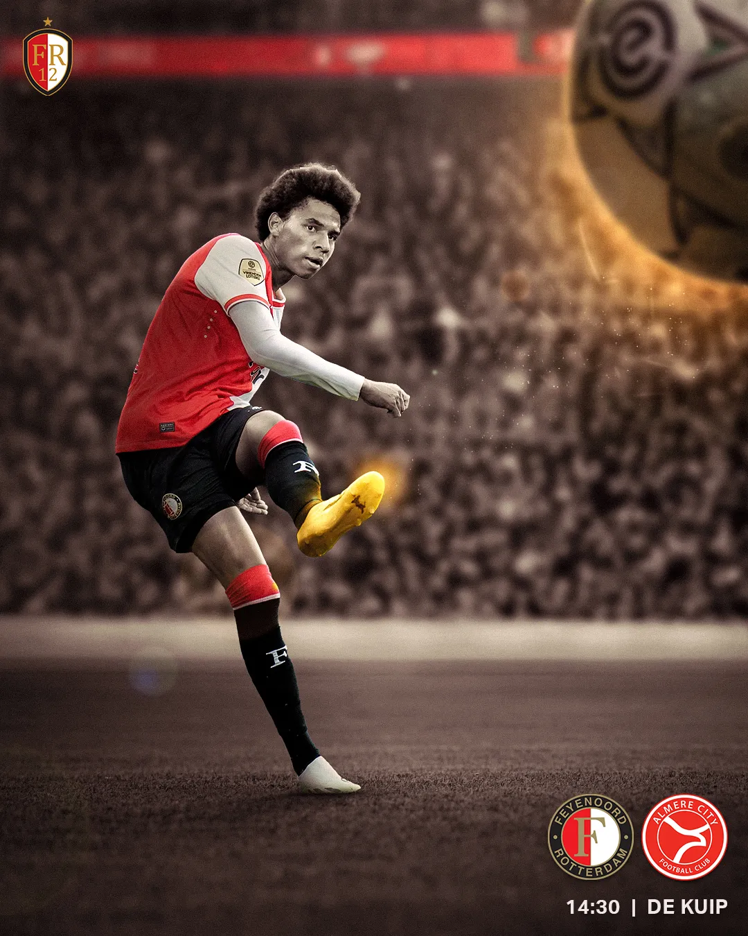 MATCHDAY! Feyenoord ontvangt promovendus Almere City FC in De Kuip