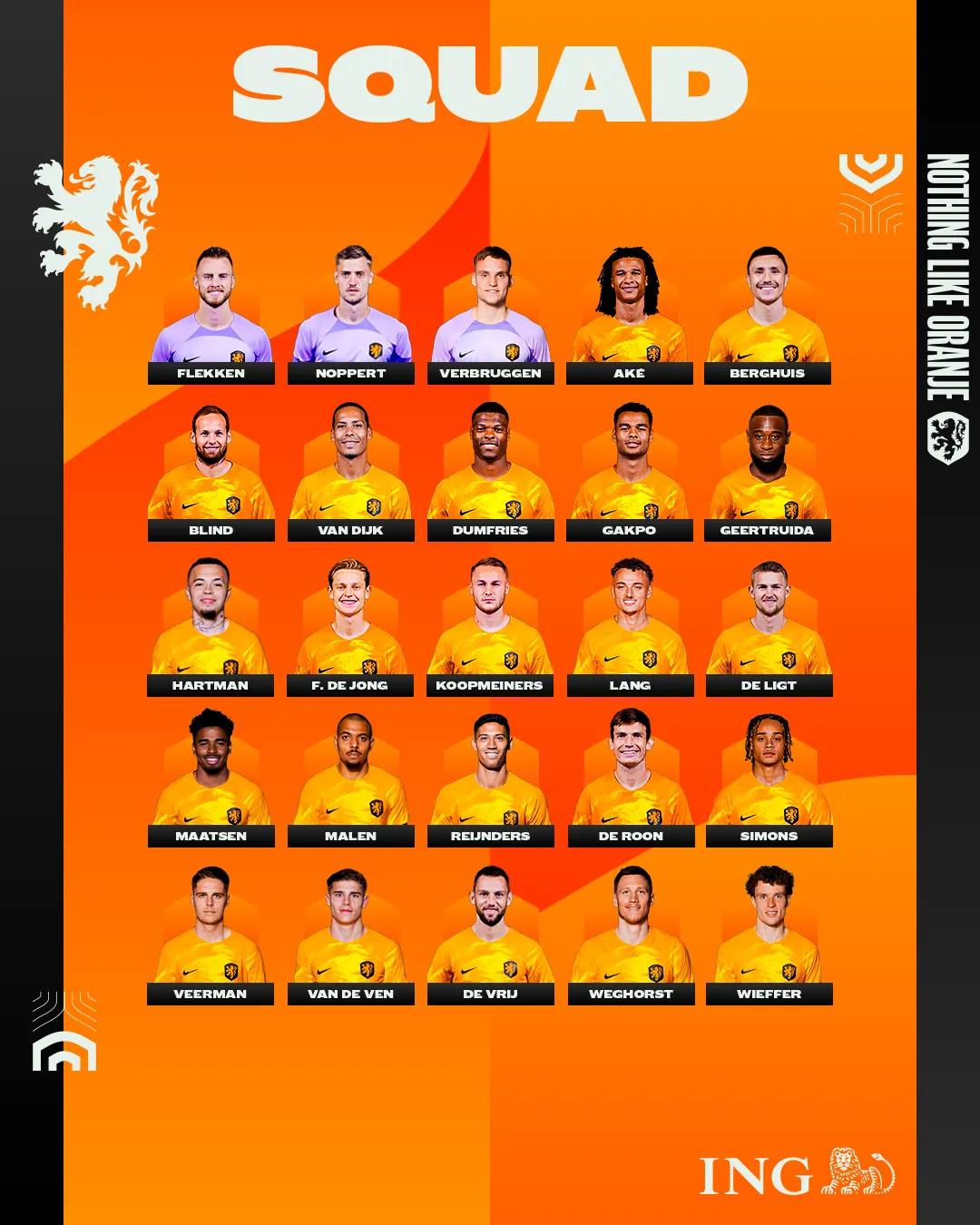 Hartman debuteert in definitieve selectie Oranje