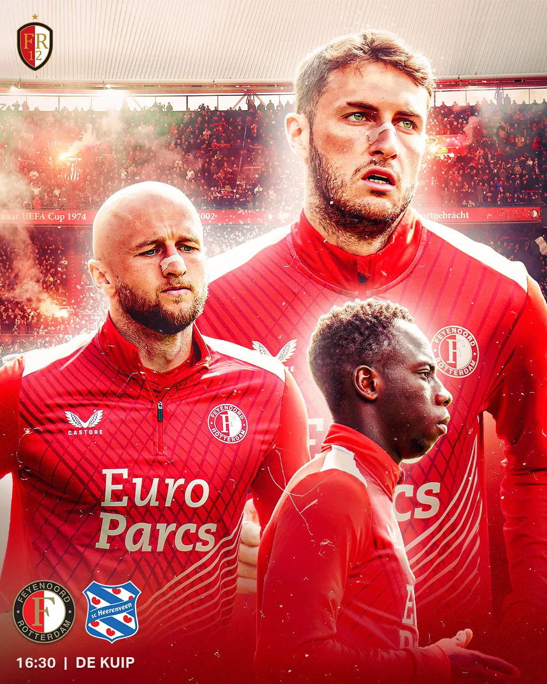 MATCHDAY! Feyenoord vervolgt Eredivisie tegen SC Heerenveen