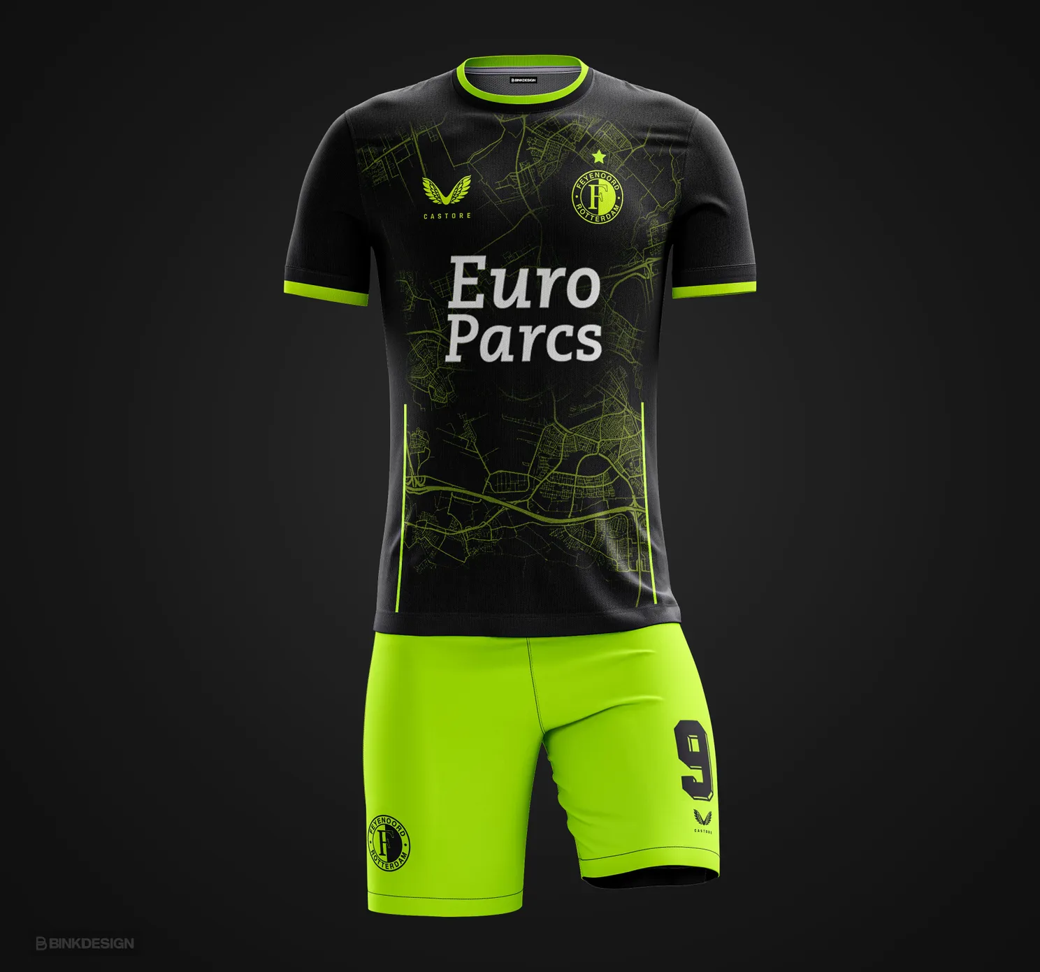 'Feyenoord speelt tegen Ajax in vierde tenue'