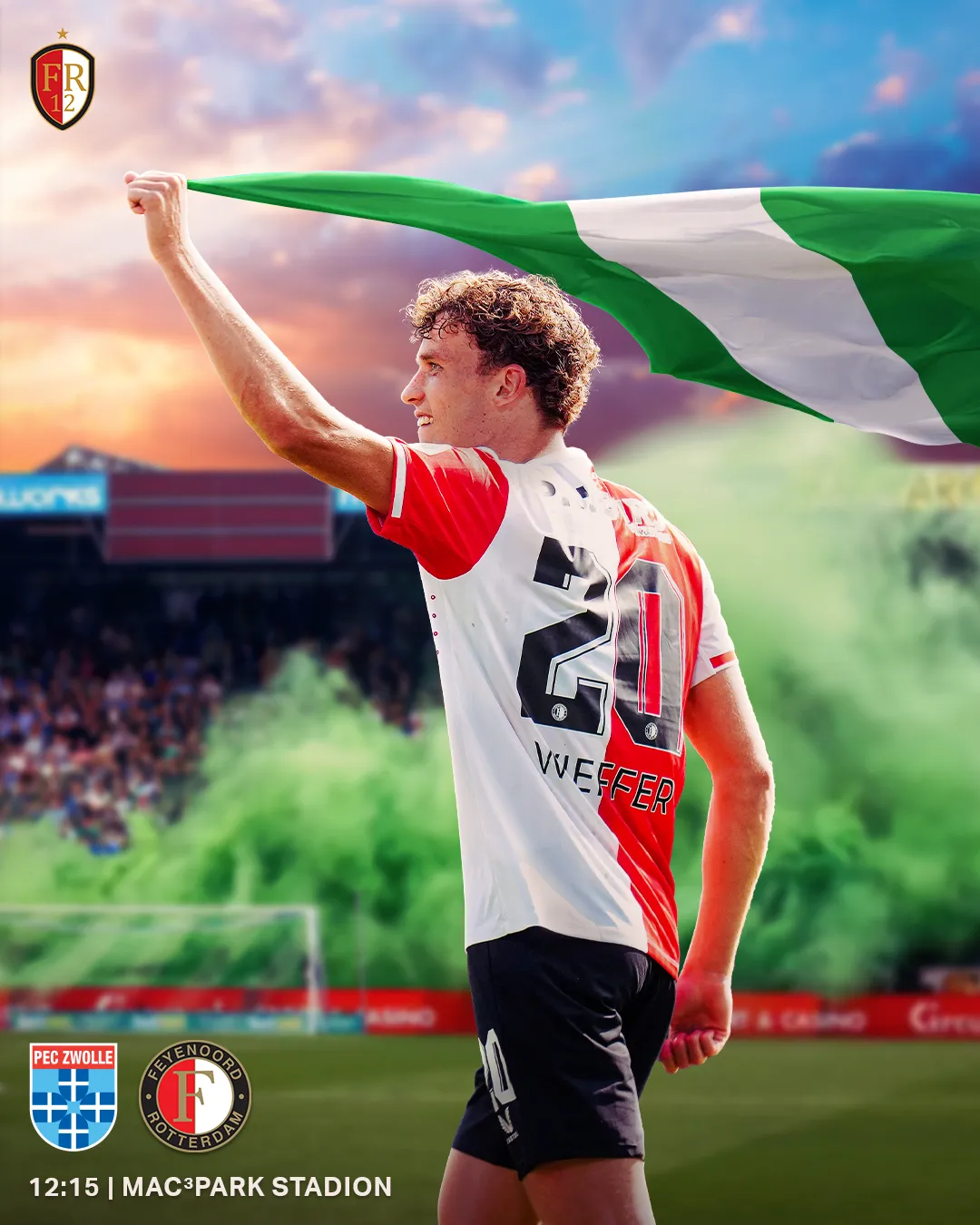 MATCHDAY! Feyenoord trapt Eredivisie-zondag af tegen PEC Zwolle
