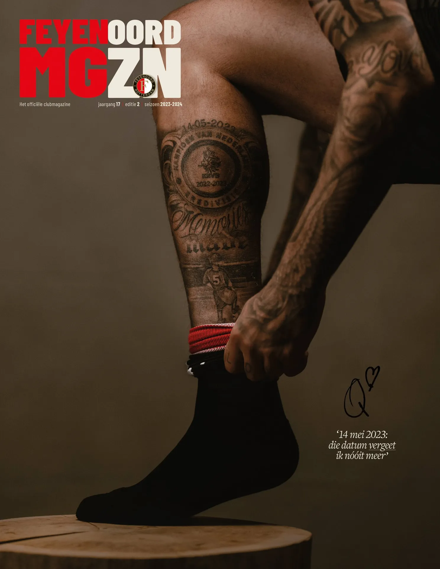 Hartman: ''De schaal móest een plek op mijn lijf krijgen''