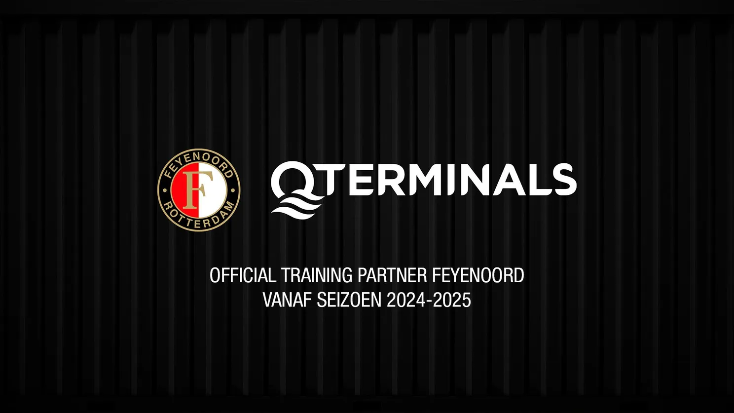 Feyenoord presenteert met QTerminals nieuwe Official Training Partner
