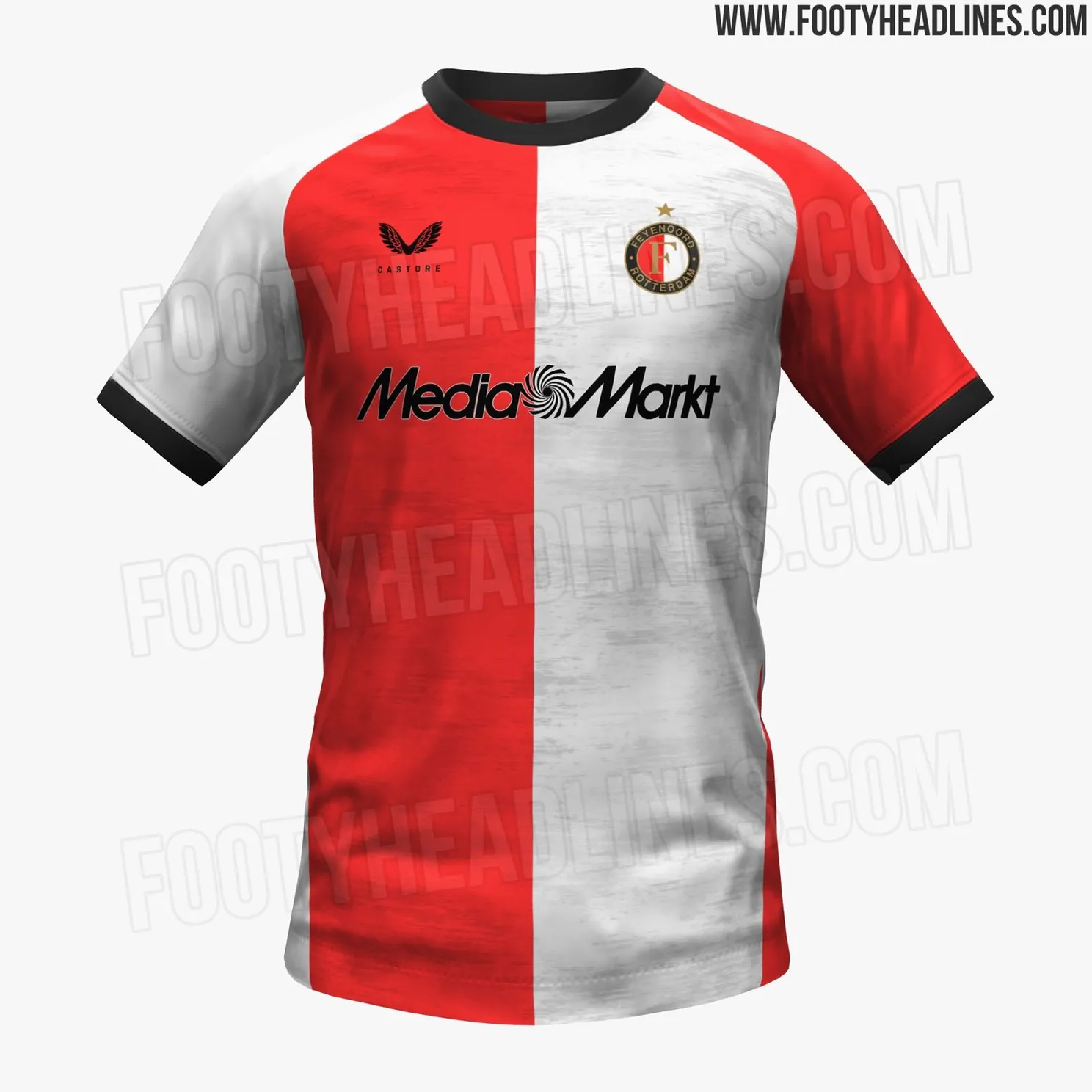 Dit moet het nieuwe thuisshirt van Feyenoord worden