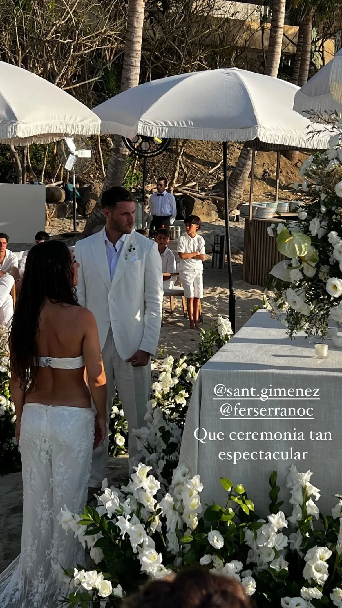 Gimenez in huwelijksbootje gestapt met Serrano