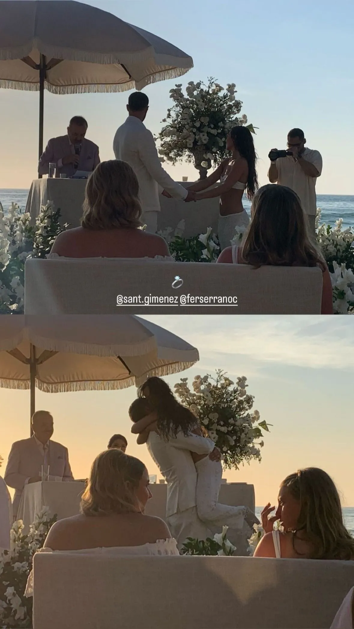 Gimenez in huwelijksbootje gestapt met Serrano