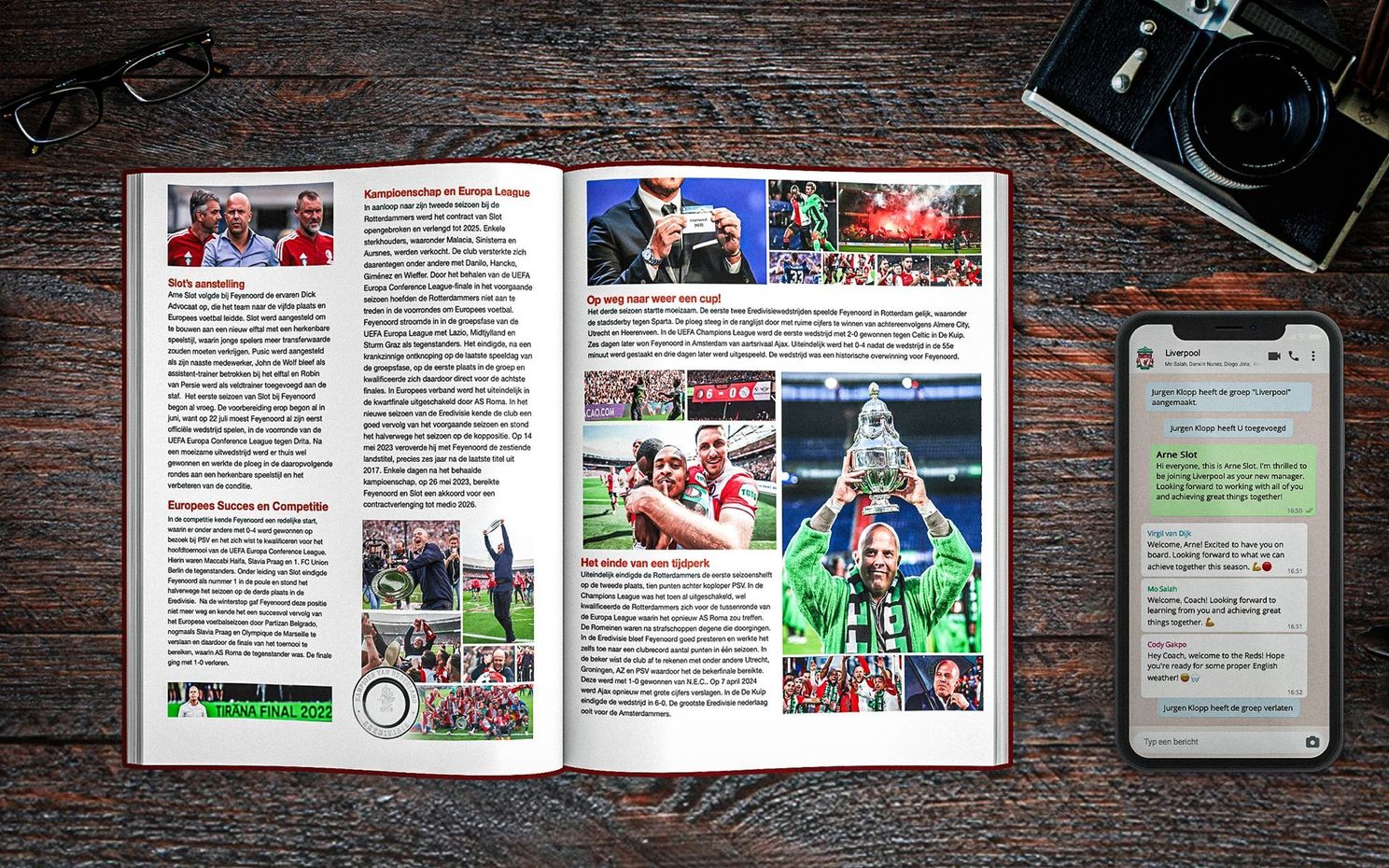 Drie jaar Arne Slot bij Feyenoord: een Europese finale, de titel en de beker