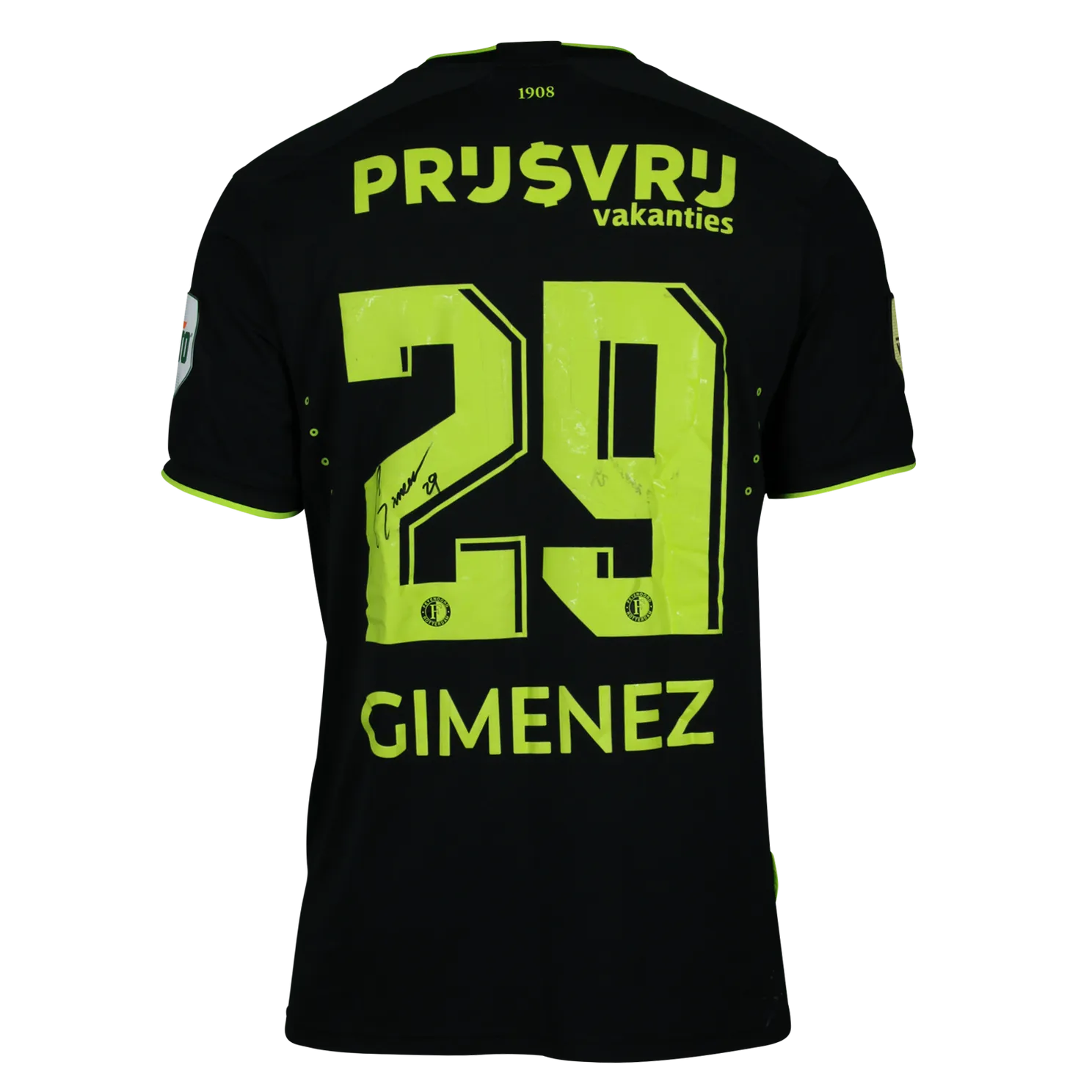 Uitshirt Milambo levert hoogste bedrag op na duel tegen Girona FC