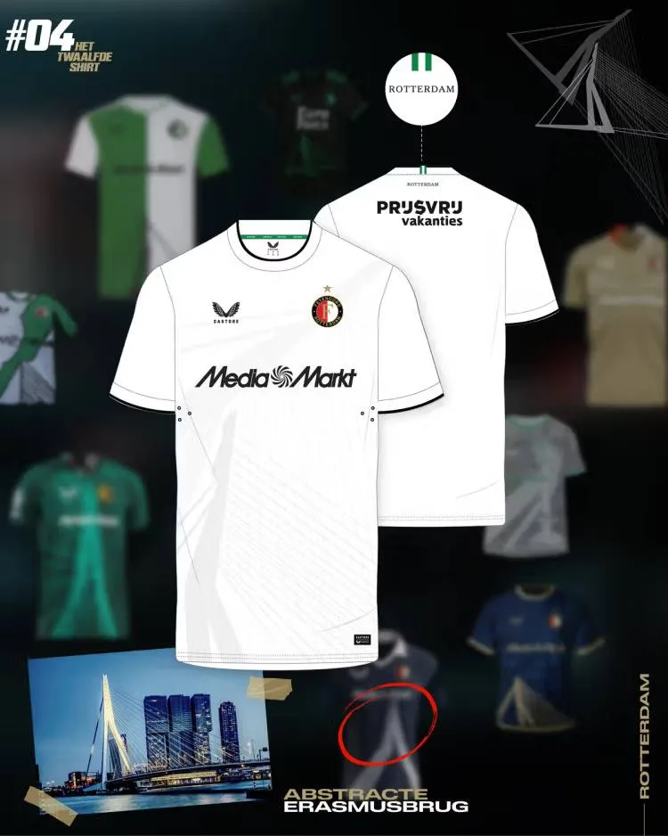 Dit zijn de drie populairste ontwerpen voor Het Twaalfde Shirt