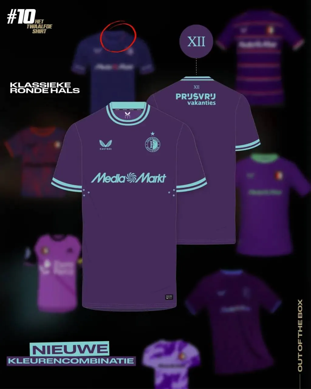 Dit zijn de ontwerpen: kies nu jouw favoriet voor Het Twaalfde Shirt