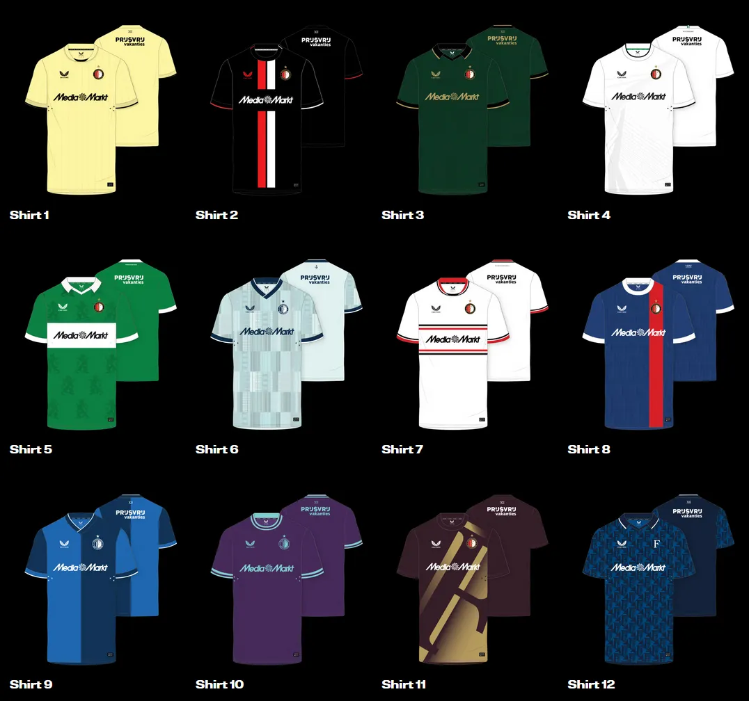 POLL: Op welk ontwerp heb jij gestemd voor Het Twaalfde Shirt?