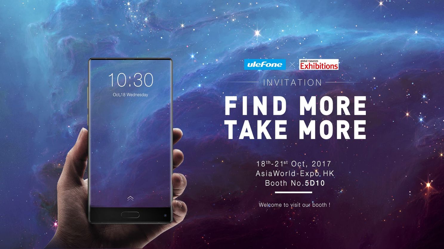 Ulefone to Attend Global Sources Mobile Electronics Fair in Hong Kong