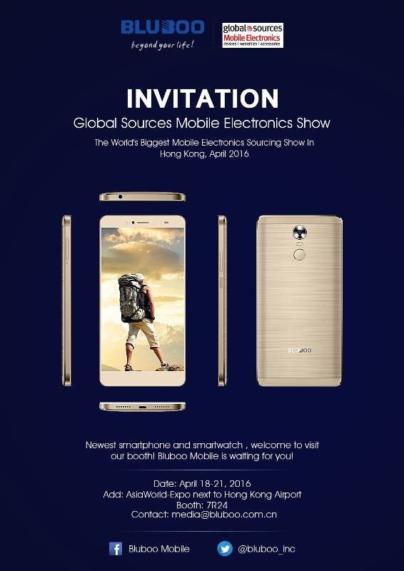 Bluboo is Ready for HK 2016 Global Sources Electronics Show!