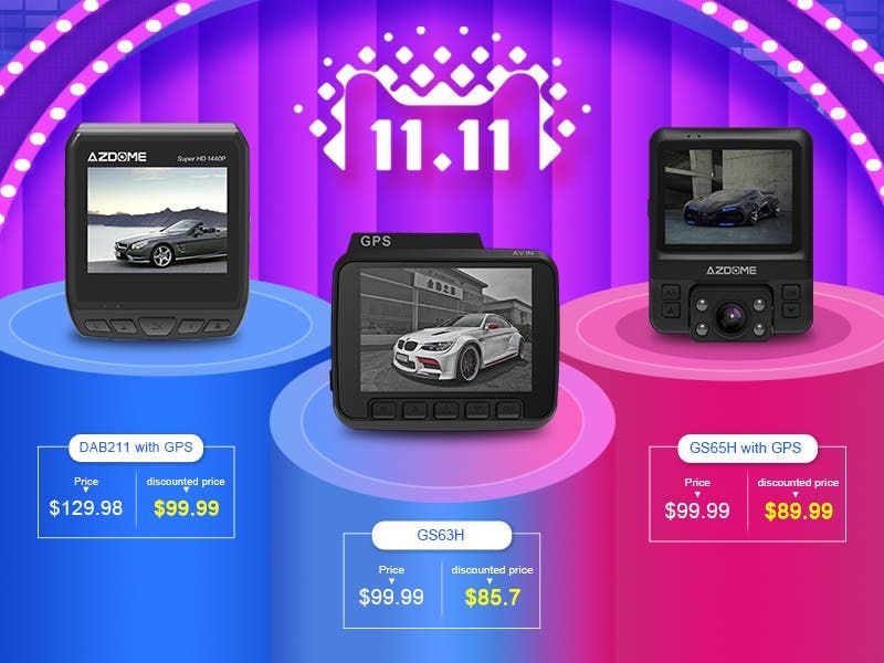 AZDOME 11.11 Shopping Day Festival Flash Sales, Up to 50% Off