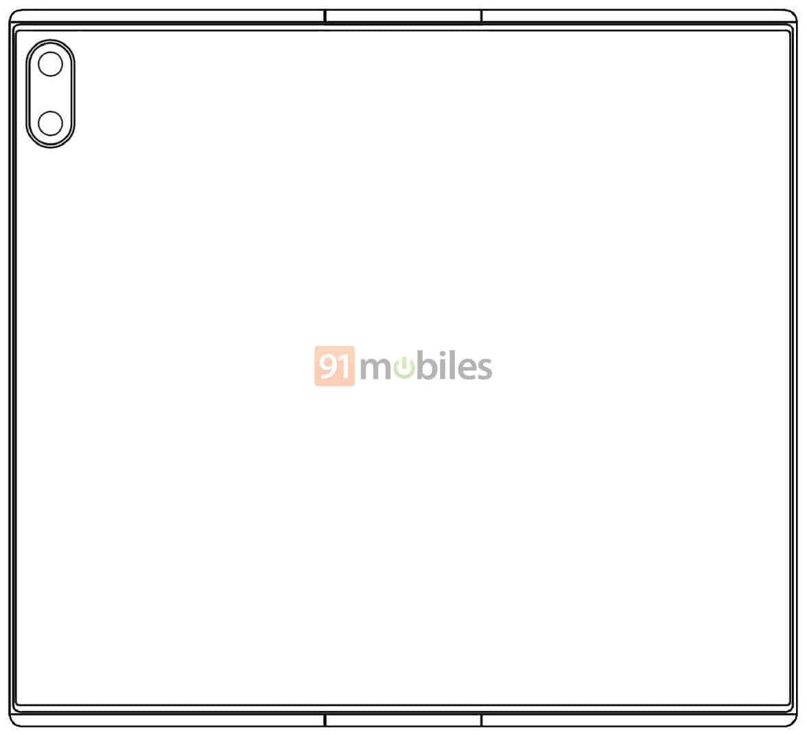 Xiaomi Mi MIX Fold appears in a new patent with a Huawei Mate X design