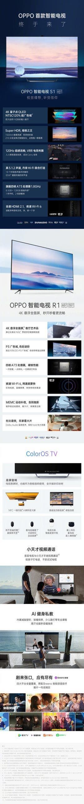OPPO Smart TV S1 and R1 Announced: Bold Move by OPPO
