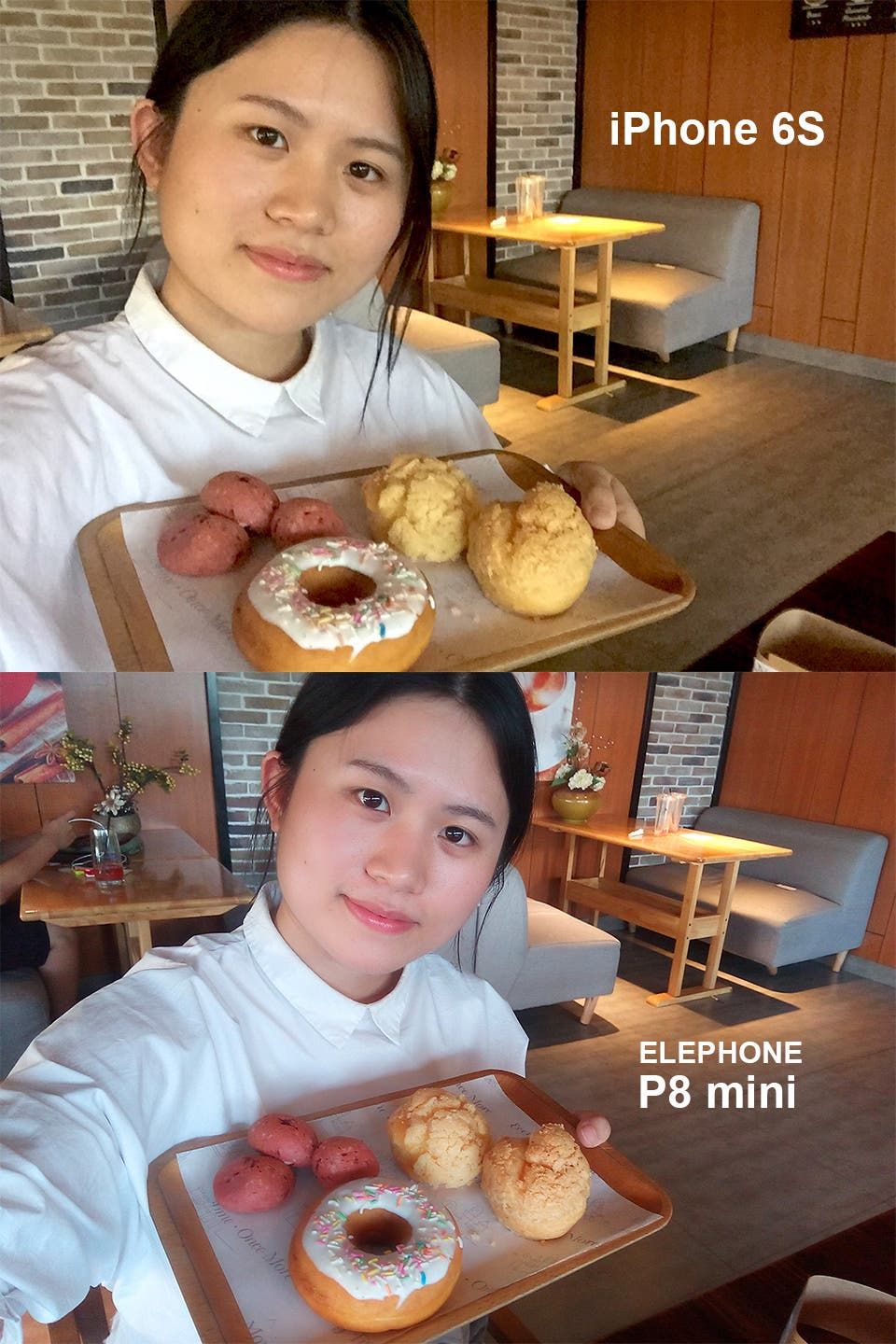 Elephone P8 Mini vs iPhone 6S - Camera Comparison