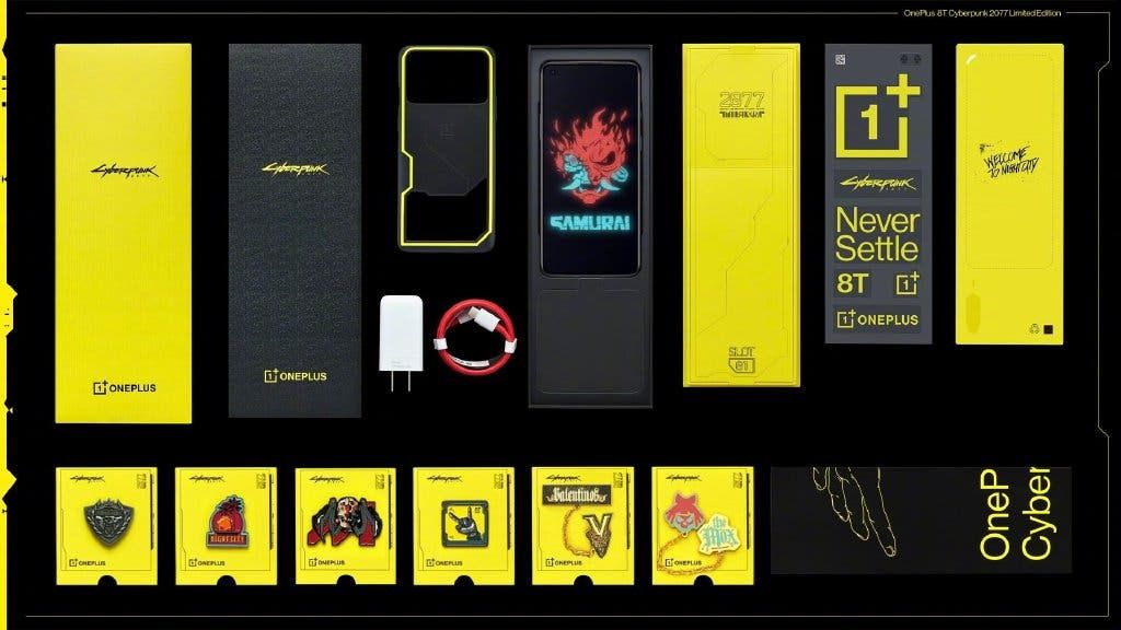 OnePlus 8T Cyberpunk 2077 Limited Edition Smartphone Uncovered