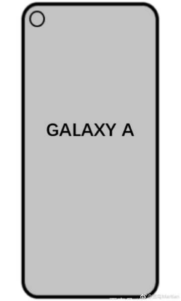 Samsung announces Galaxy A8s : equipped with a new technology