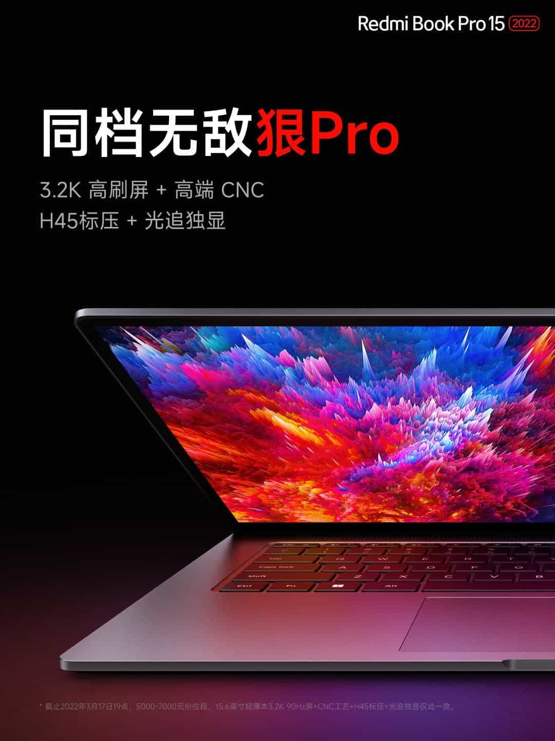Redmi Book Pro 15 2022 Challenges Flagship Laptops On The Market