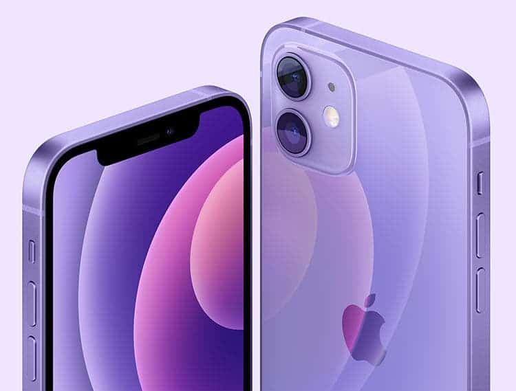 Apple introduced a purple version of the iPhone 12 and iPhone 12 mini