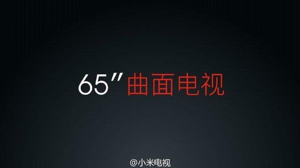 Xiaomi launches 65-inch curved display measuring 5.9mm thick